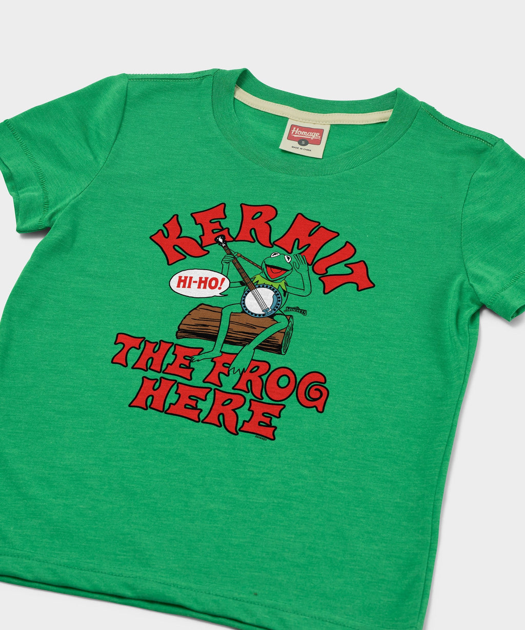 Youth Muppets Kermit The Frog Here T-Shirt product image 2
