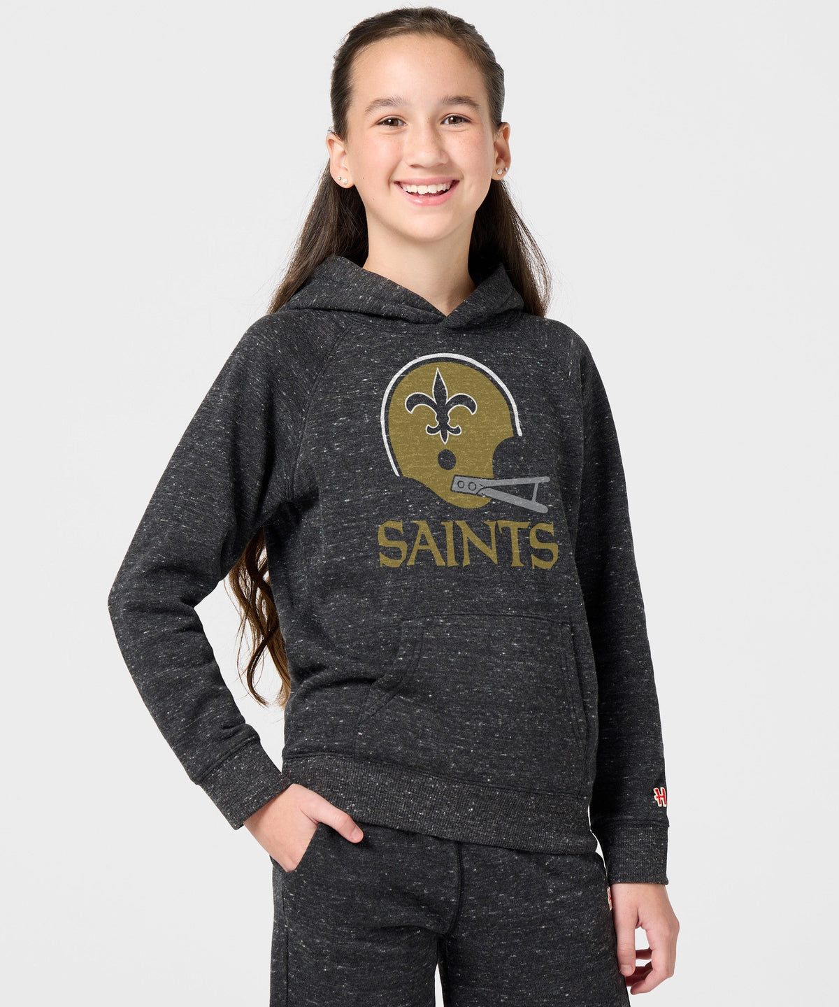 Youth New Orleans Saints Big Helmet Hoodie product image 3
