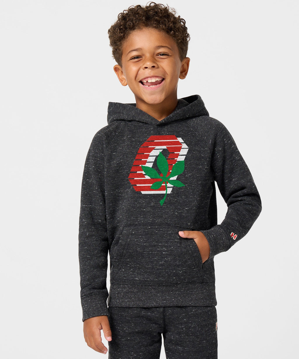 Youth Ohio State Buckeye Leaf Hoodie product image 3