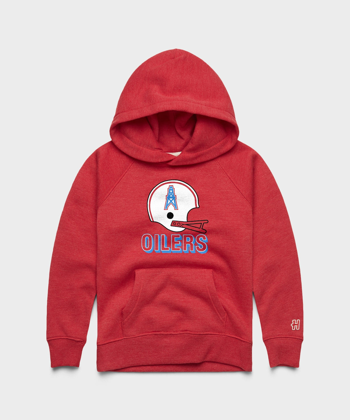 Youth Oilers Football Big Helmet Hoodie product image 1