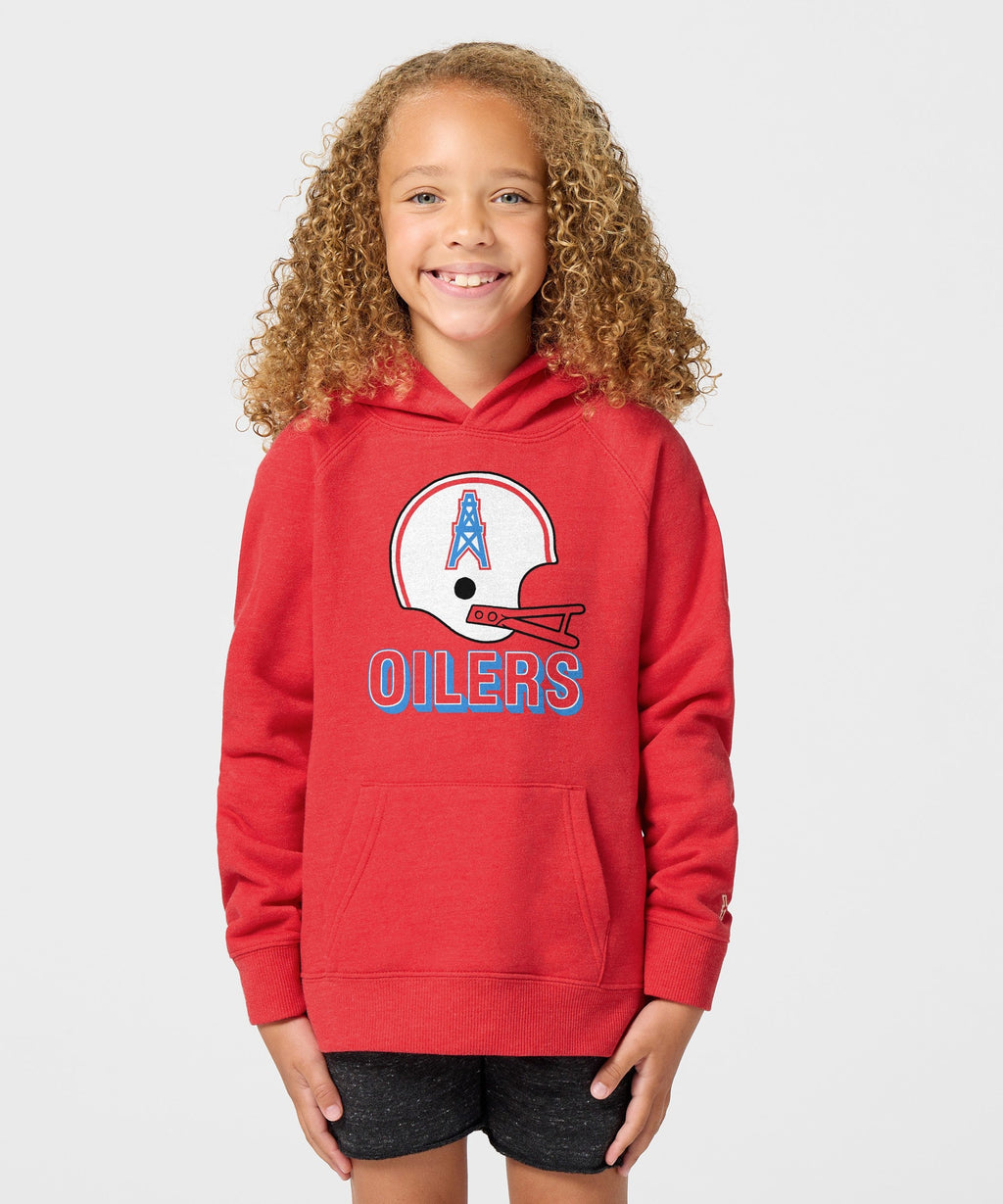 Youth Oilers Football Big Helmet Hoodie product image 3