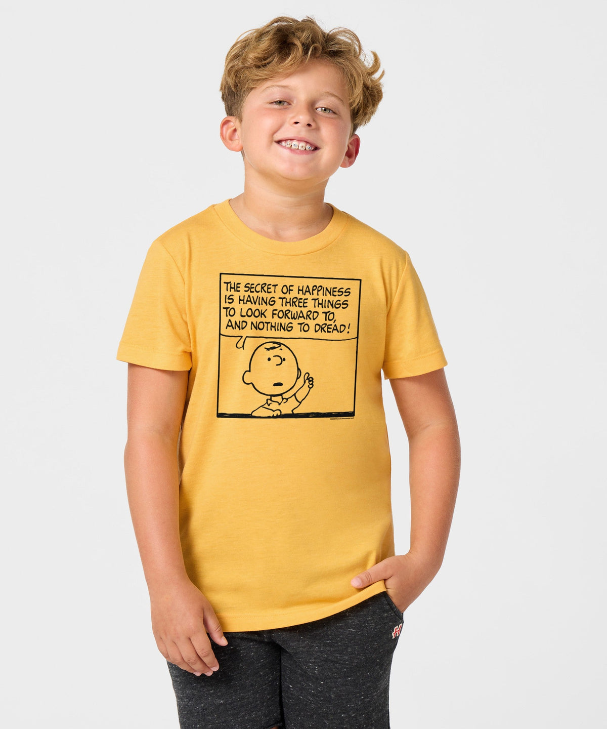 Youth Peanuts Charlie Brown Secret Of Happiness product image 3