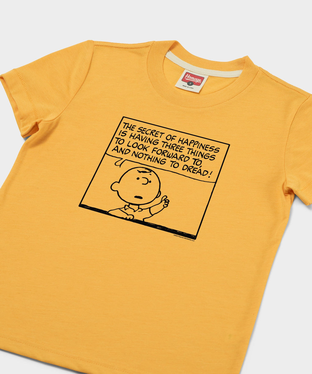 Youth Peanuts Charlie Brown Secret Of Happiness product image 2