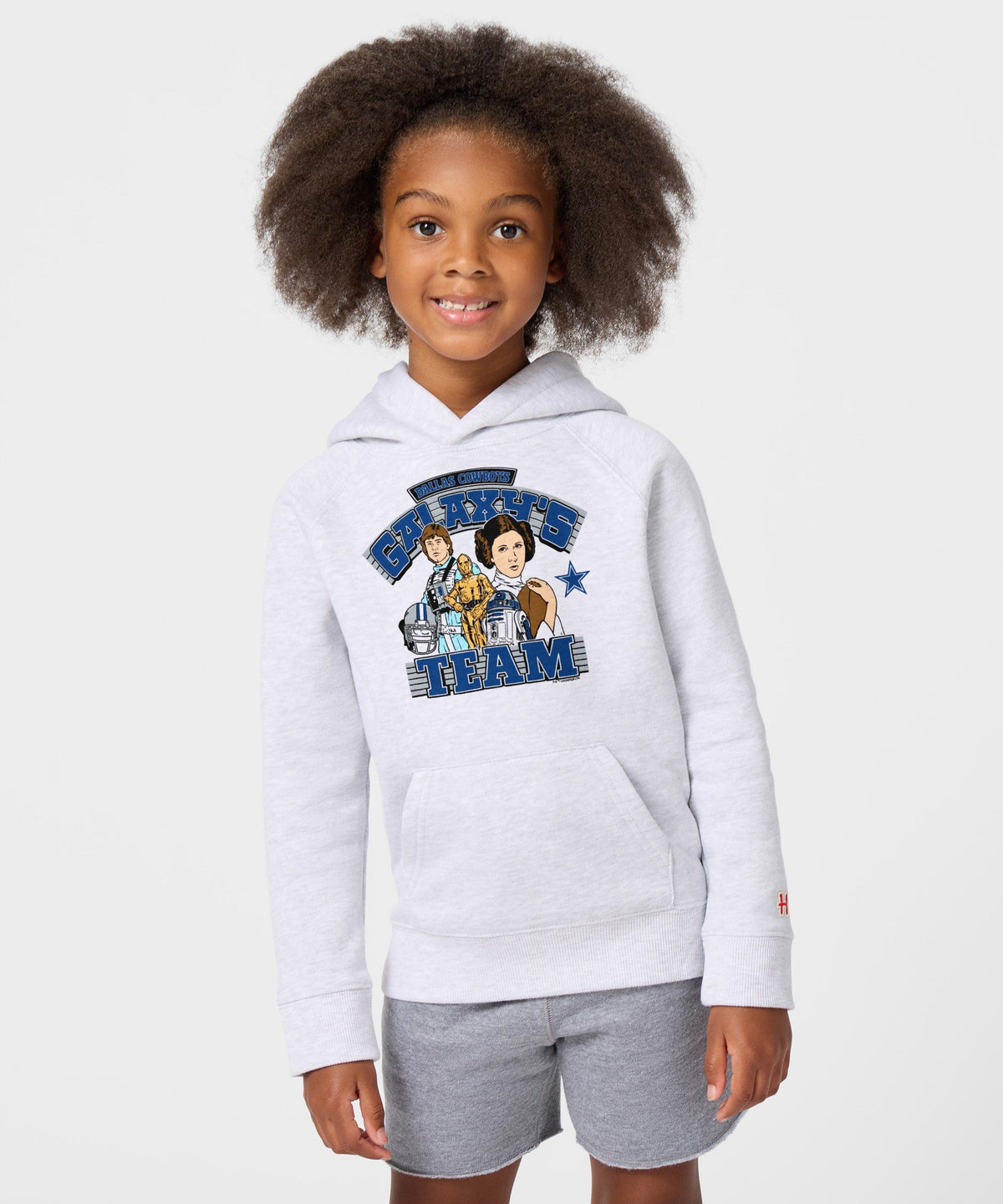 Youth Star Wars x Dallas Cowboys Light Side Hoodie product image 3
