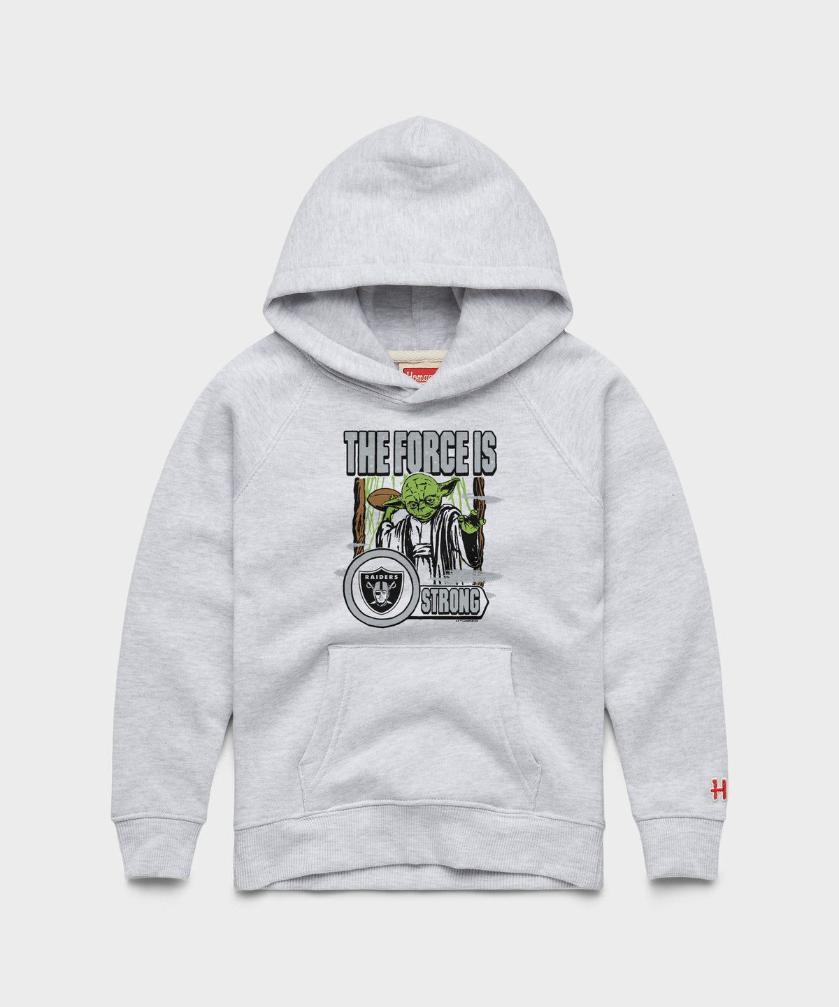 Youth Star Wars x Las Vegas Raiders Light Side Hoodie product image 1