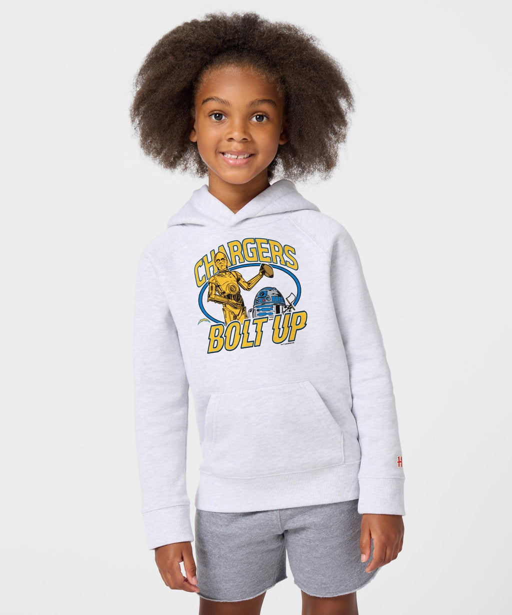 Youth Star Wars x Los Angeles Chargers Light Side Hoodie product image 3