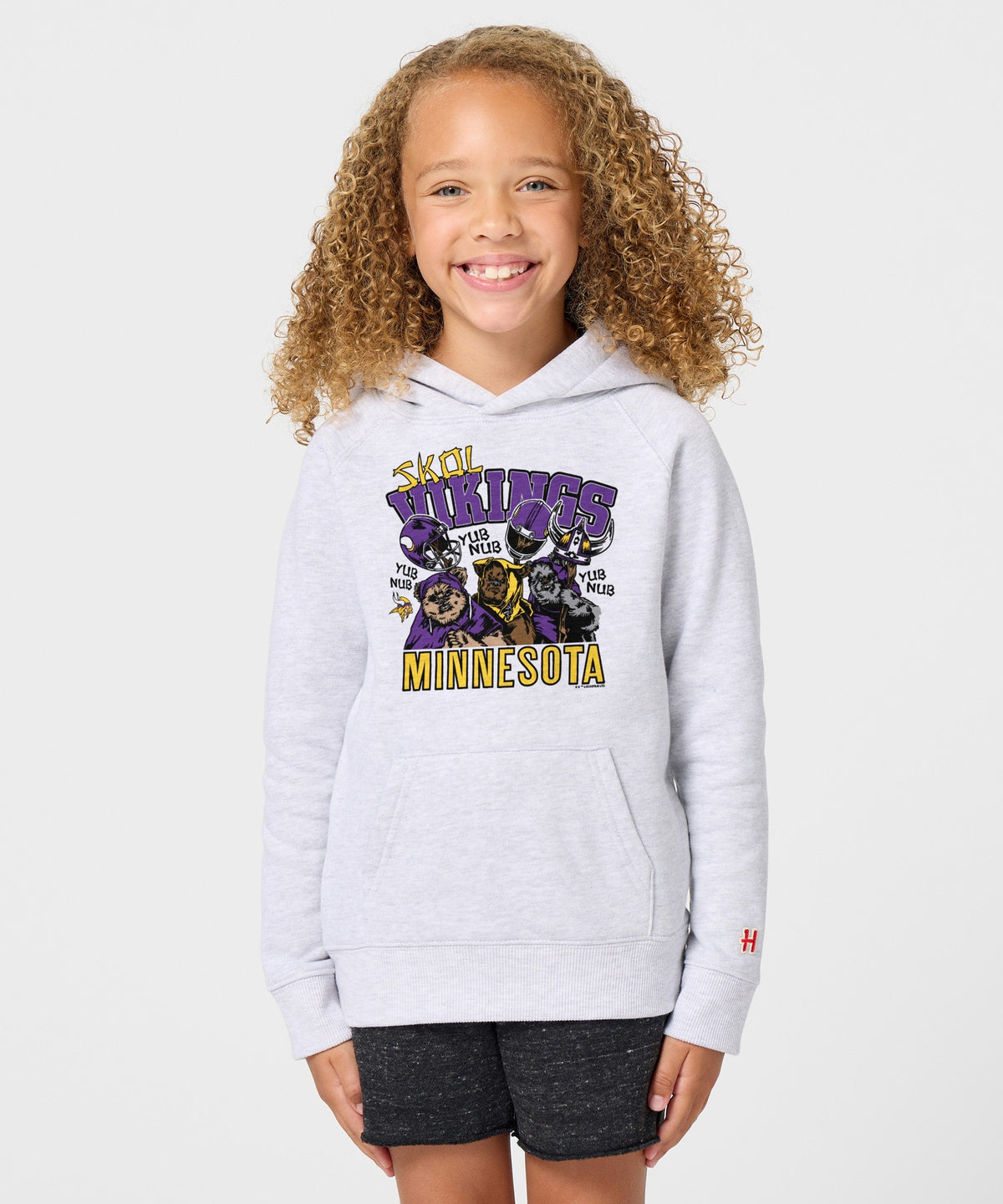 Youth Star Wars x Minnesota Vikings Light Side Hoodie product image 3