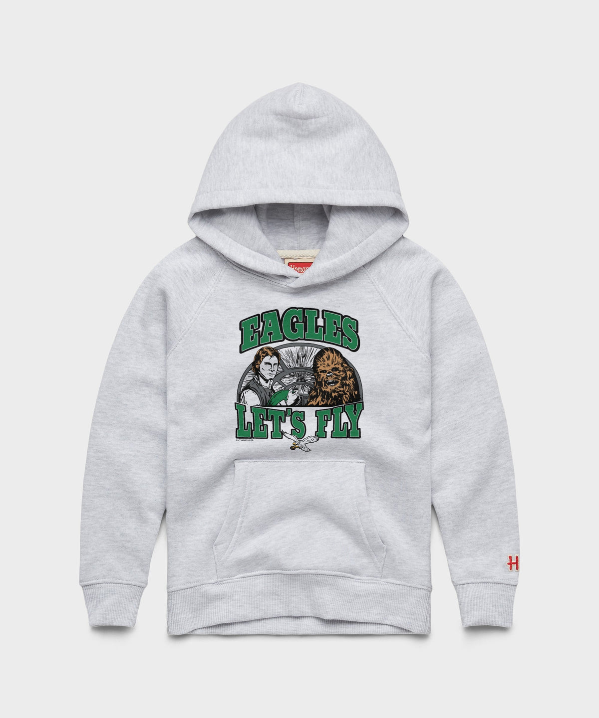Youth Star Wars x Philadelphia Eagles Light Side Hoodie product image 1