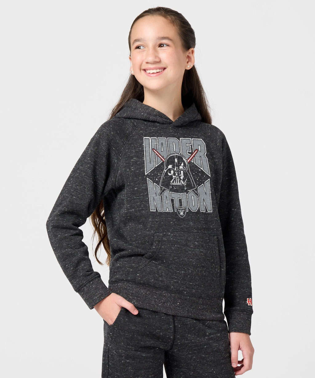Youth Star Wars x Las Vegas Raiders Dark Side Hoodie product image 3