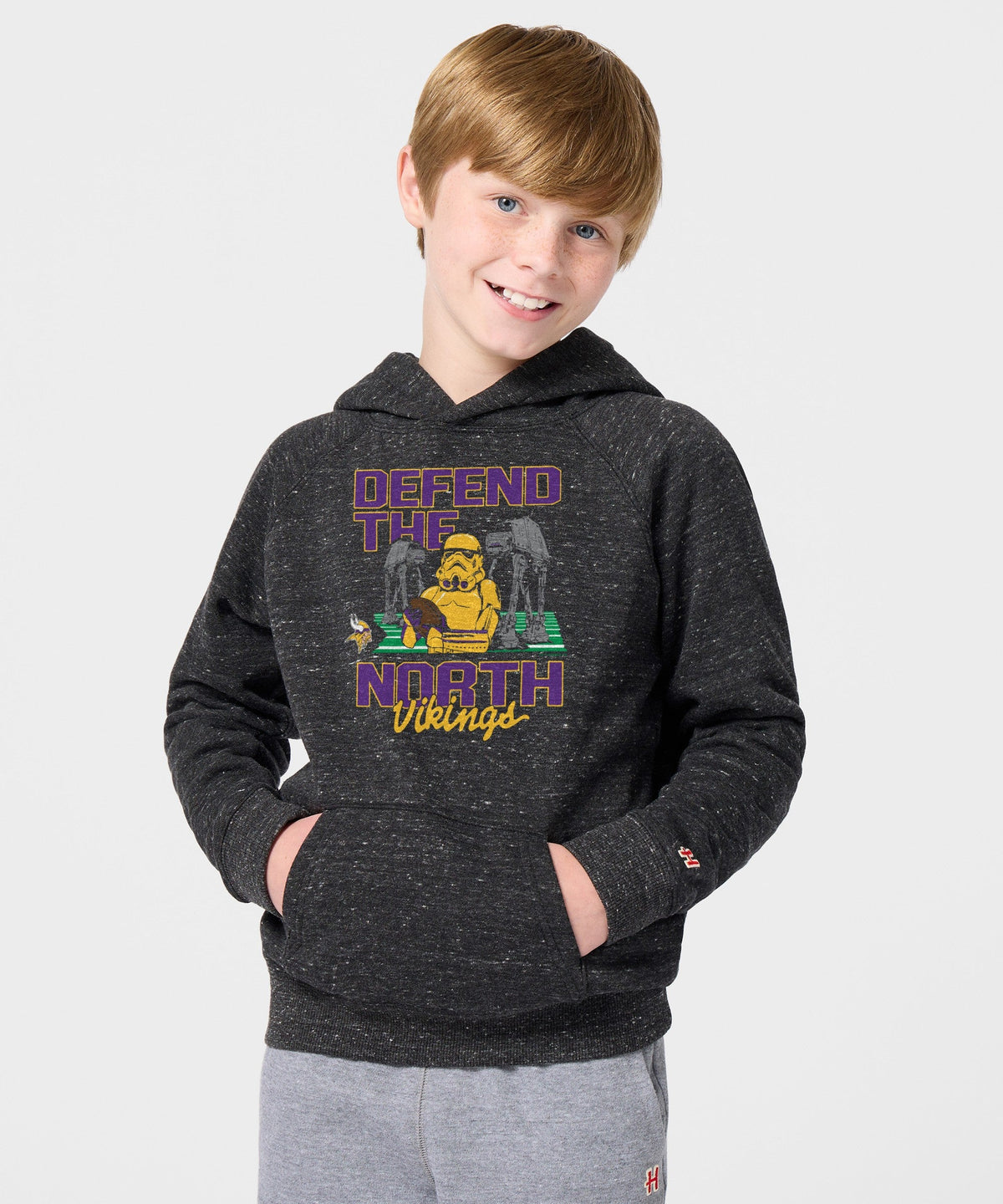 Youth Star Wars x Minnesota Vikings Dark Side Hoodie product image 3