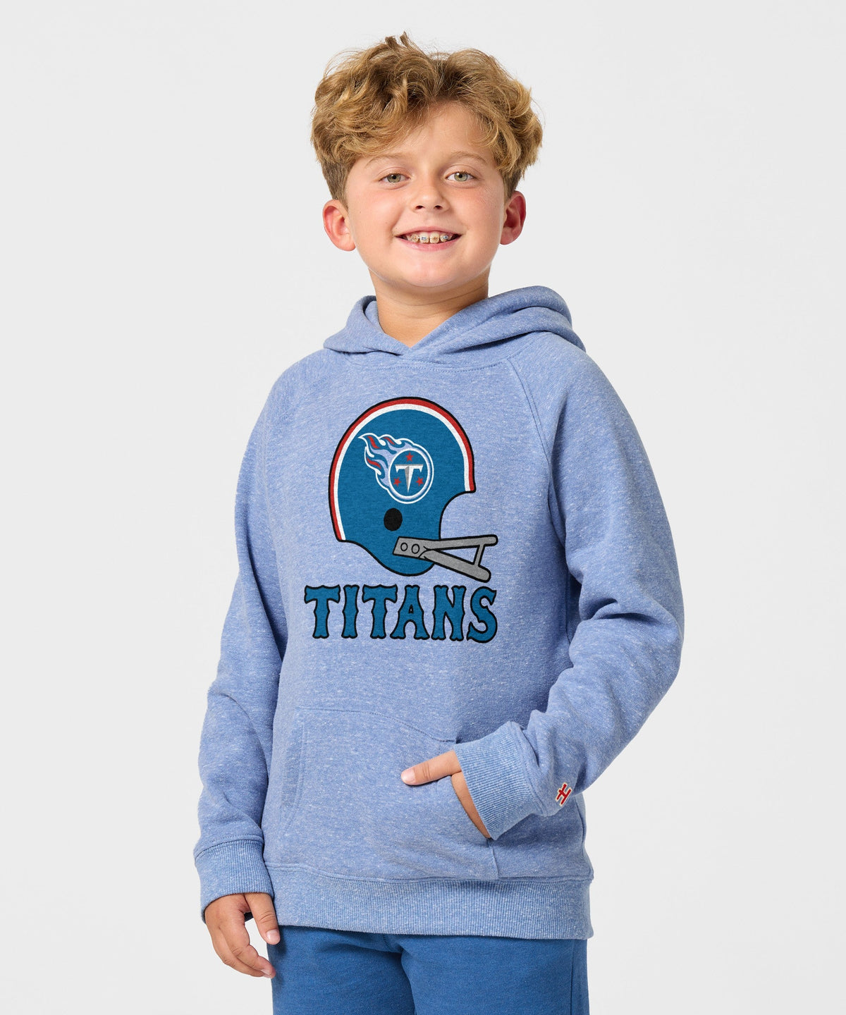 Youth Tennessee Titans Big Helmet Hoodie product image 3