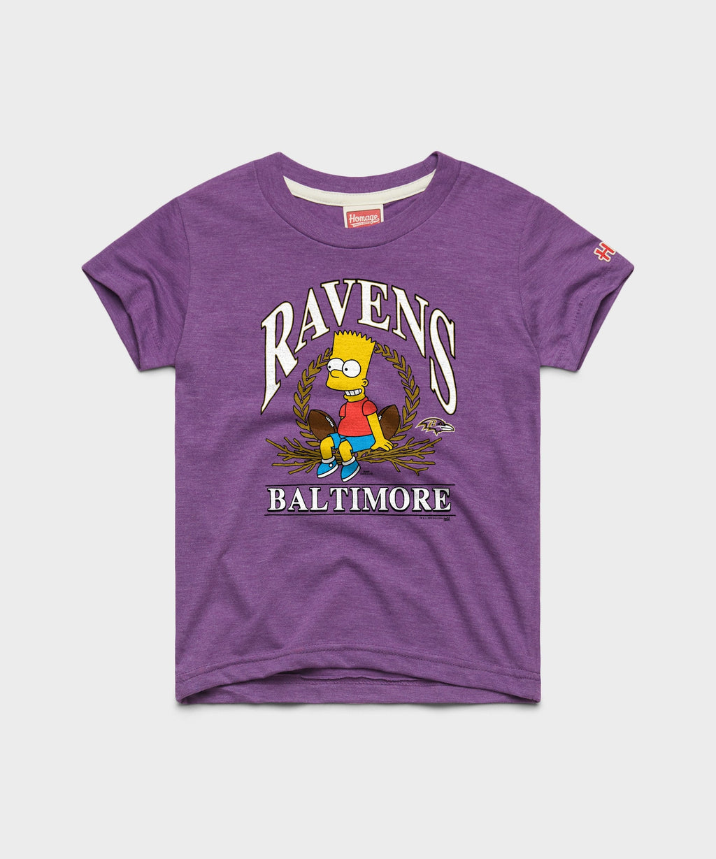 Youth The Simpsons Bart x Baltimore Ravens product image 1