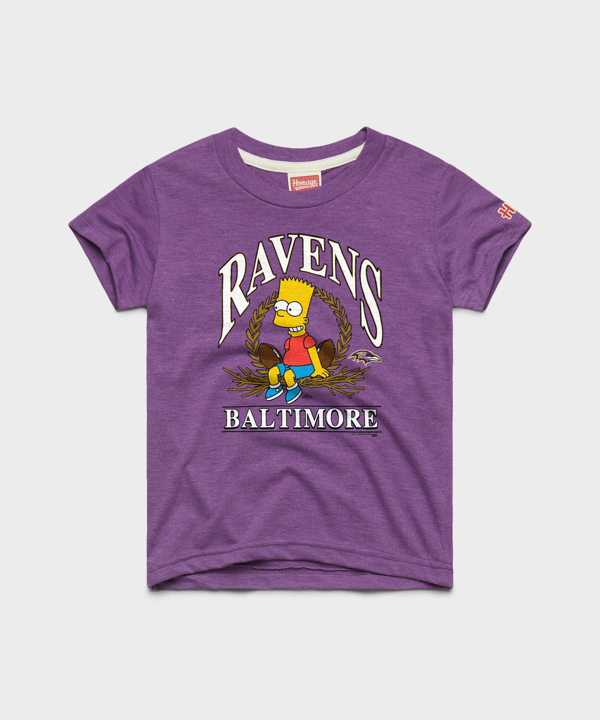 Youth The Simpsons Bart x Baltimore Ravens product image 1