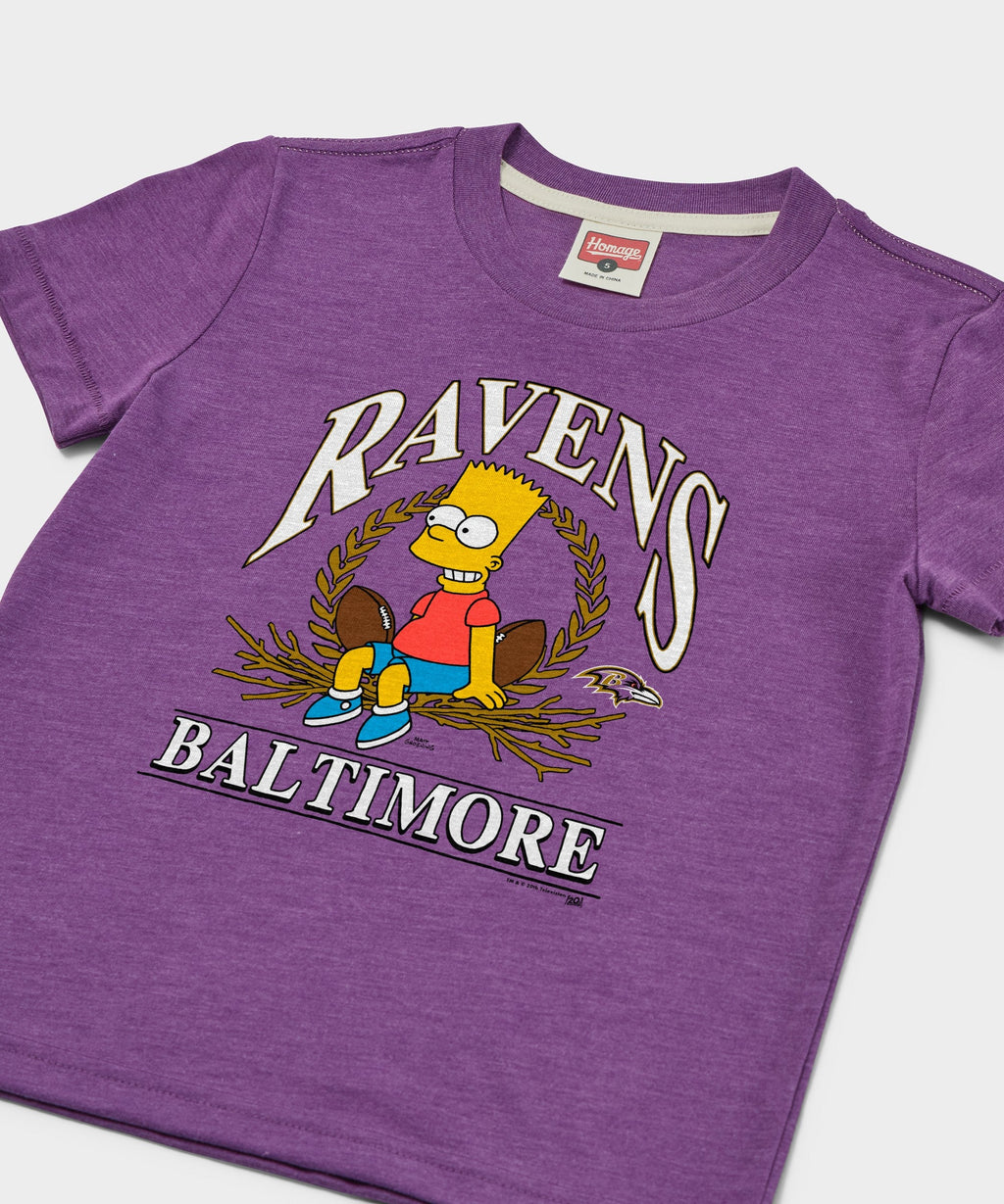 Youth The Simpsons Bart x Baltimore Ravens product image 2