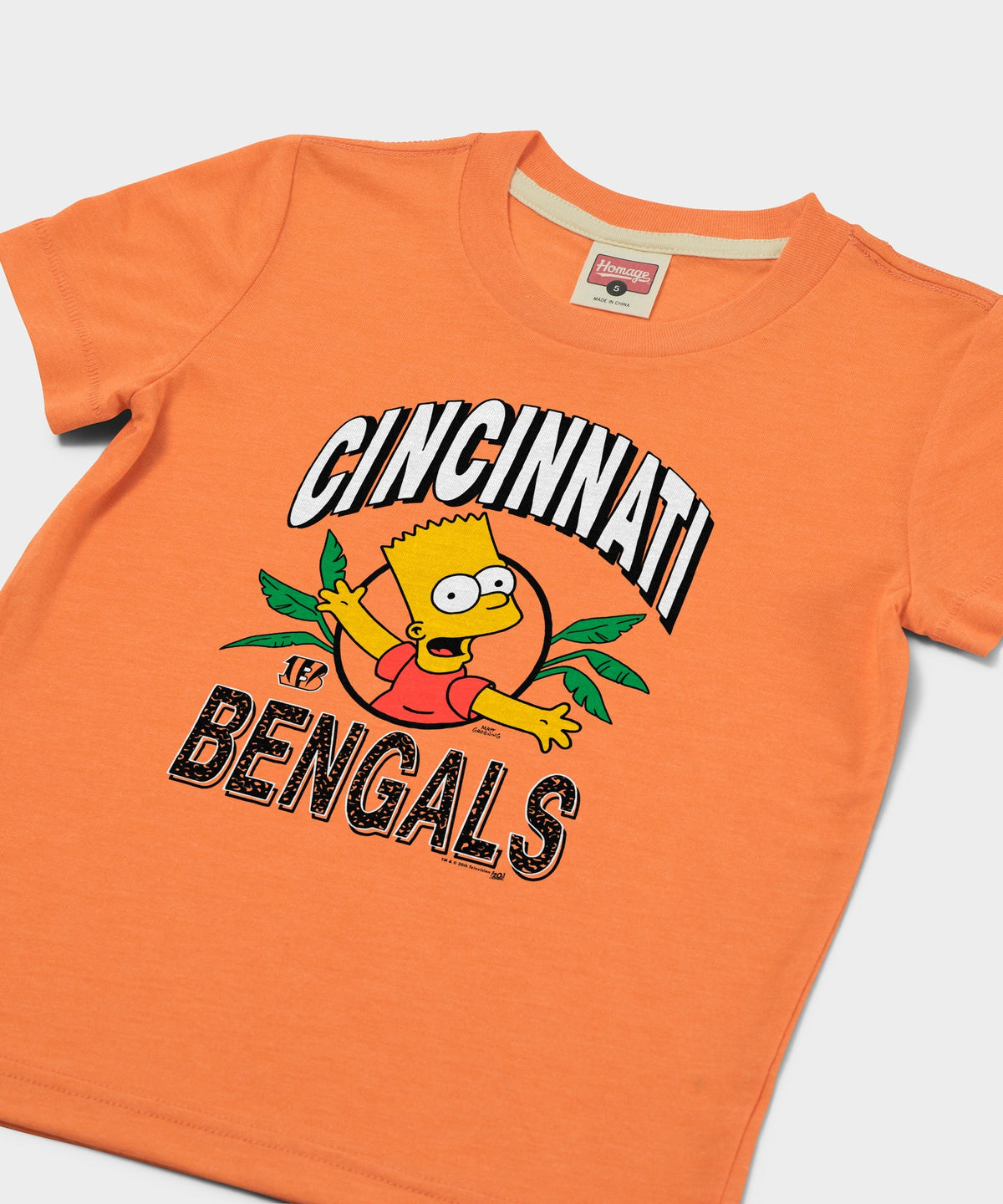 Youth The Simpsons Bart x Cincinnati Bengals Jungle product image 2