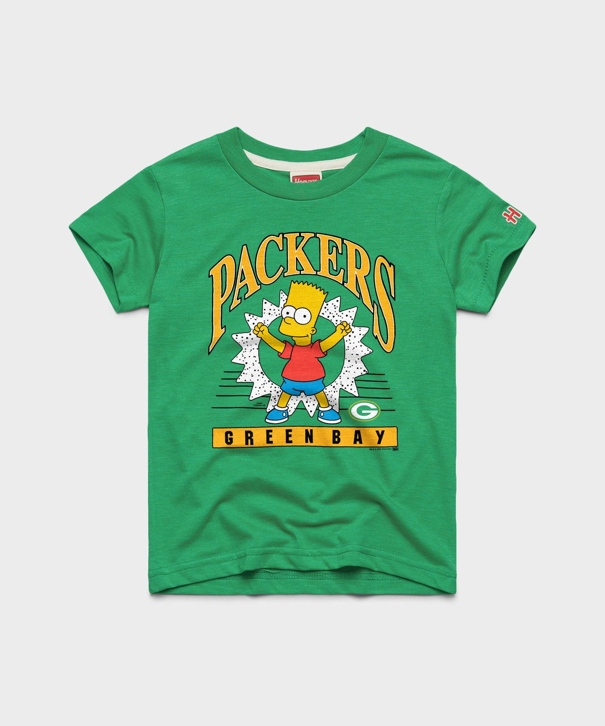 Youth The Simpsons Bart x Green Bay Packers product image 1