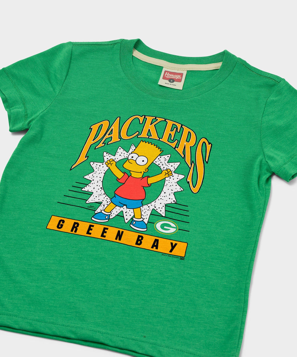 Youth The Simpsons Bart x Green Bay Packers product image 2