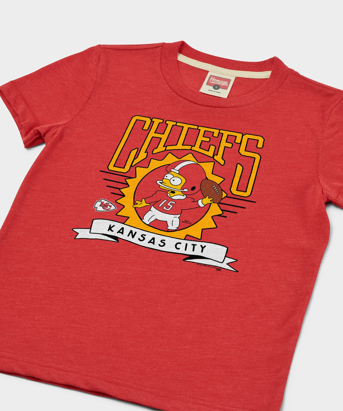 Youth The Simpsons Bart x Kansas City Chiefs product image 2