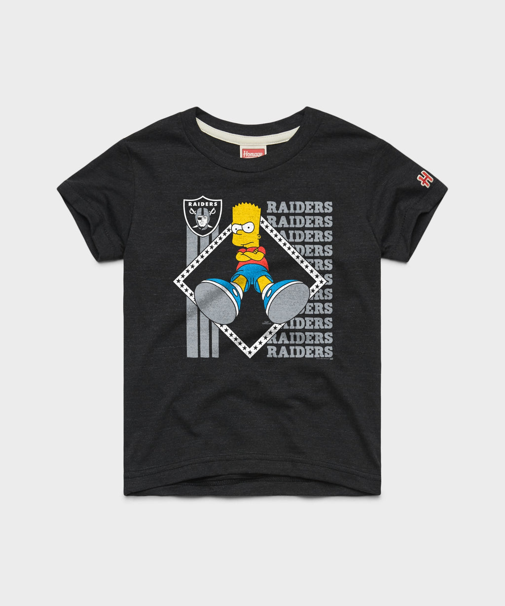 Youth The Simpsons Bart x Las Vegas Raiders product image 1