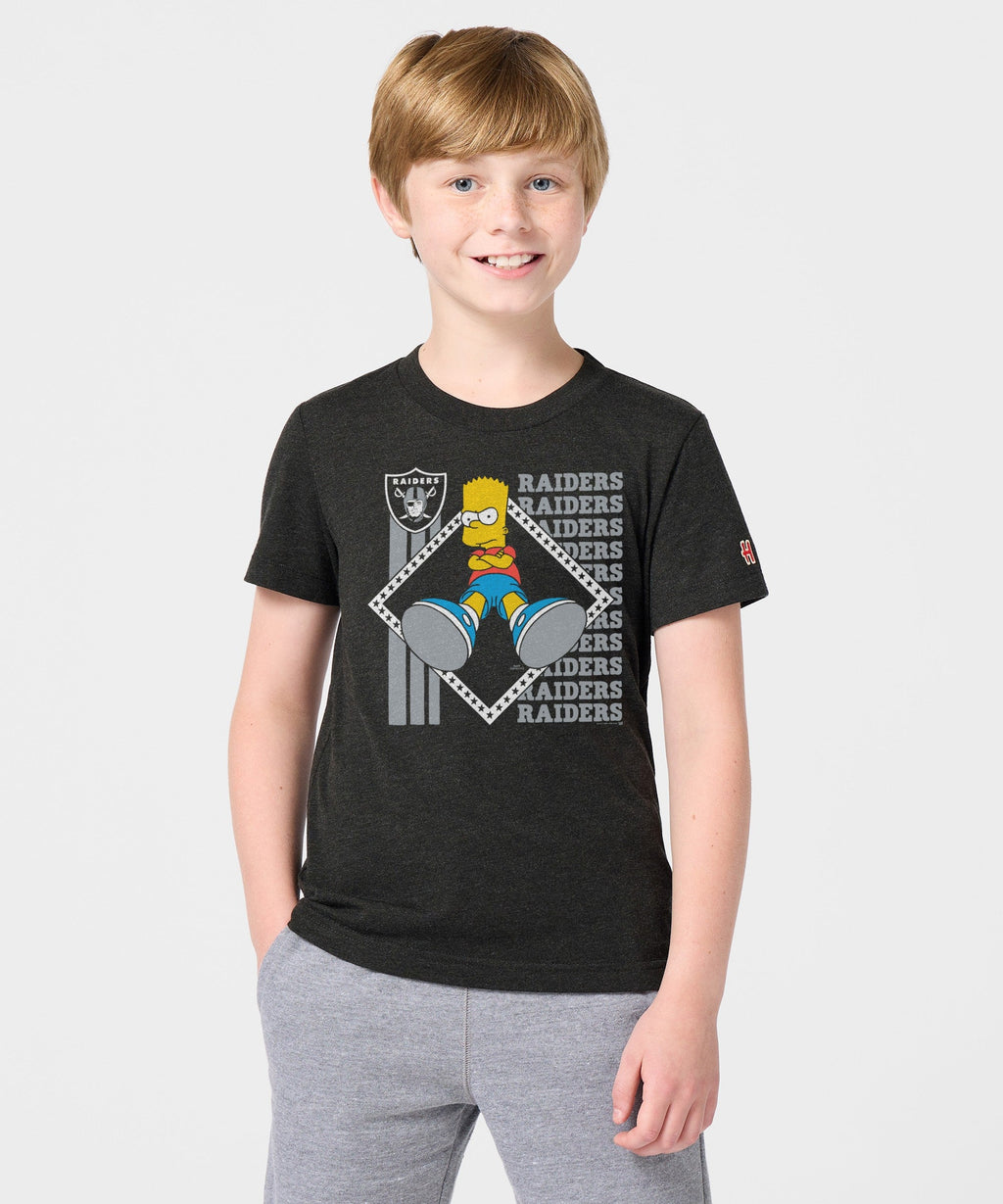 Youth The Simpsons Bart x Las Vegas Raiders product image 3