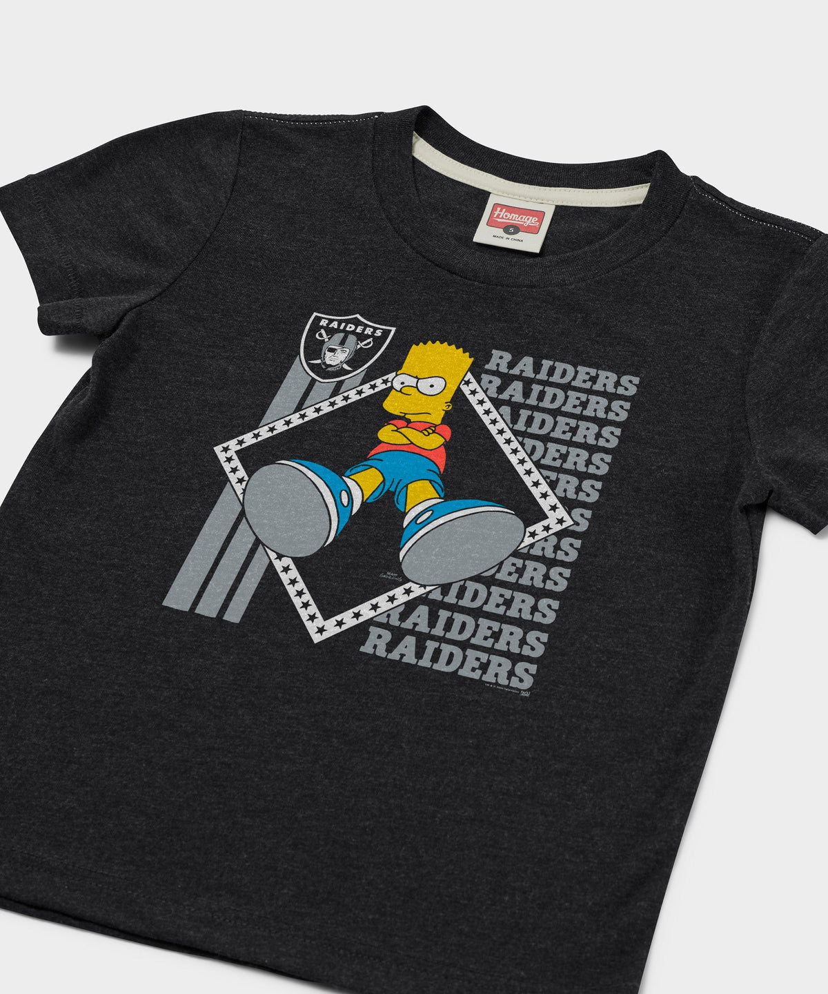 Youth The Simpsons Bart x Las Vegas Raiders product image 2