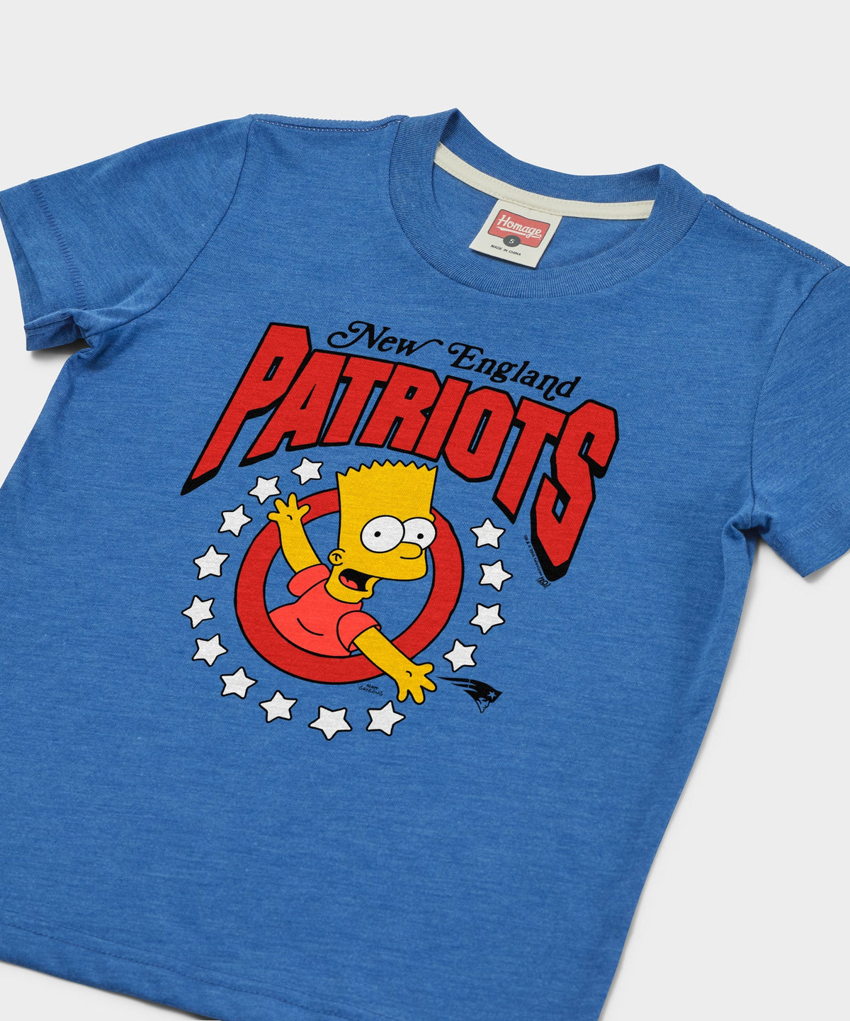 Youth The Simpsons Bart x New England Patriots product image 2