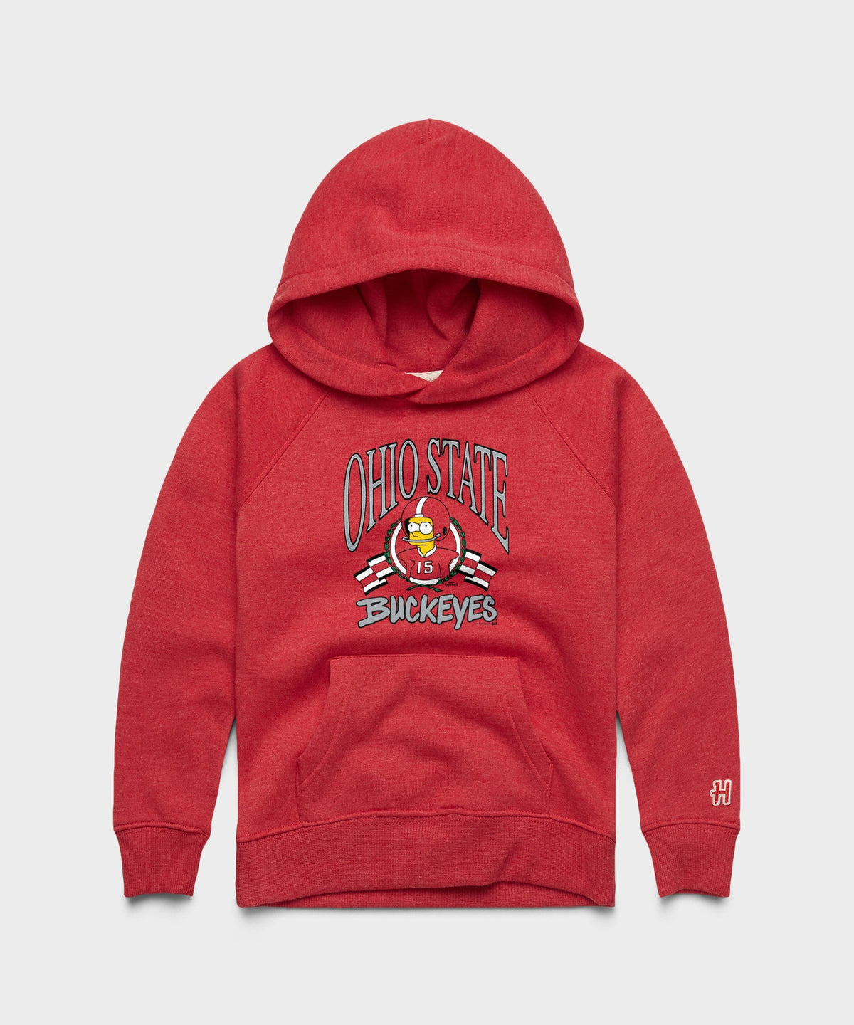 Youth The Simpsons Bart x Ohio State Hoodie product image 1