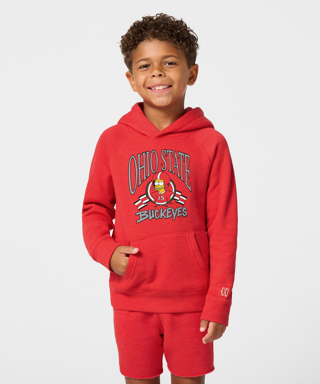 Youth The Simpsons Bart x Ohio State Hoodie product image 3