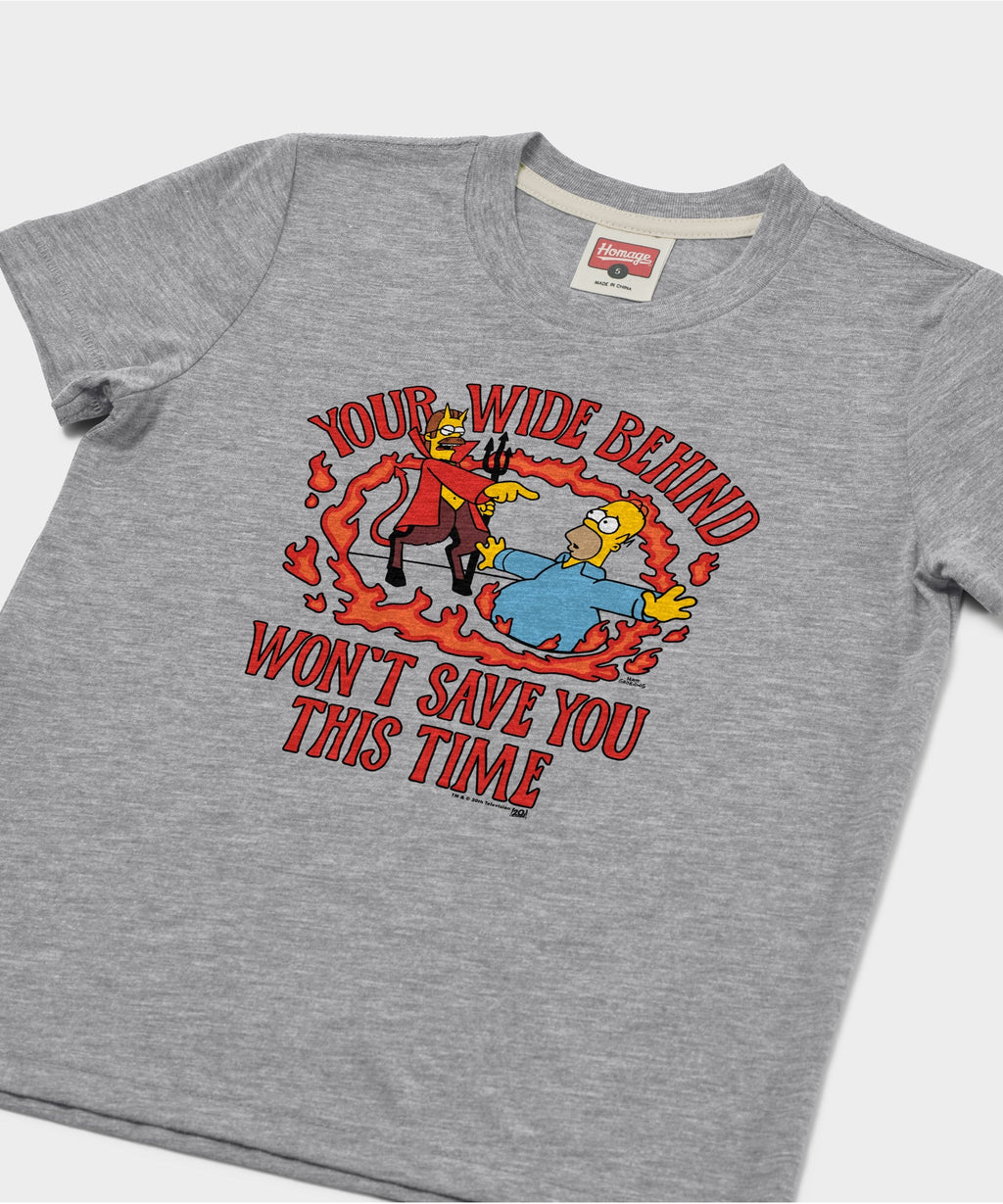 Youth The Simpsons Your Wide Behind Won't Save You This Time product image 2