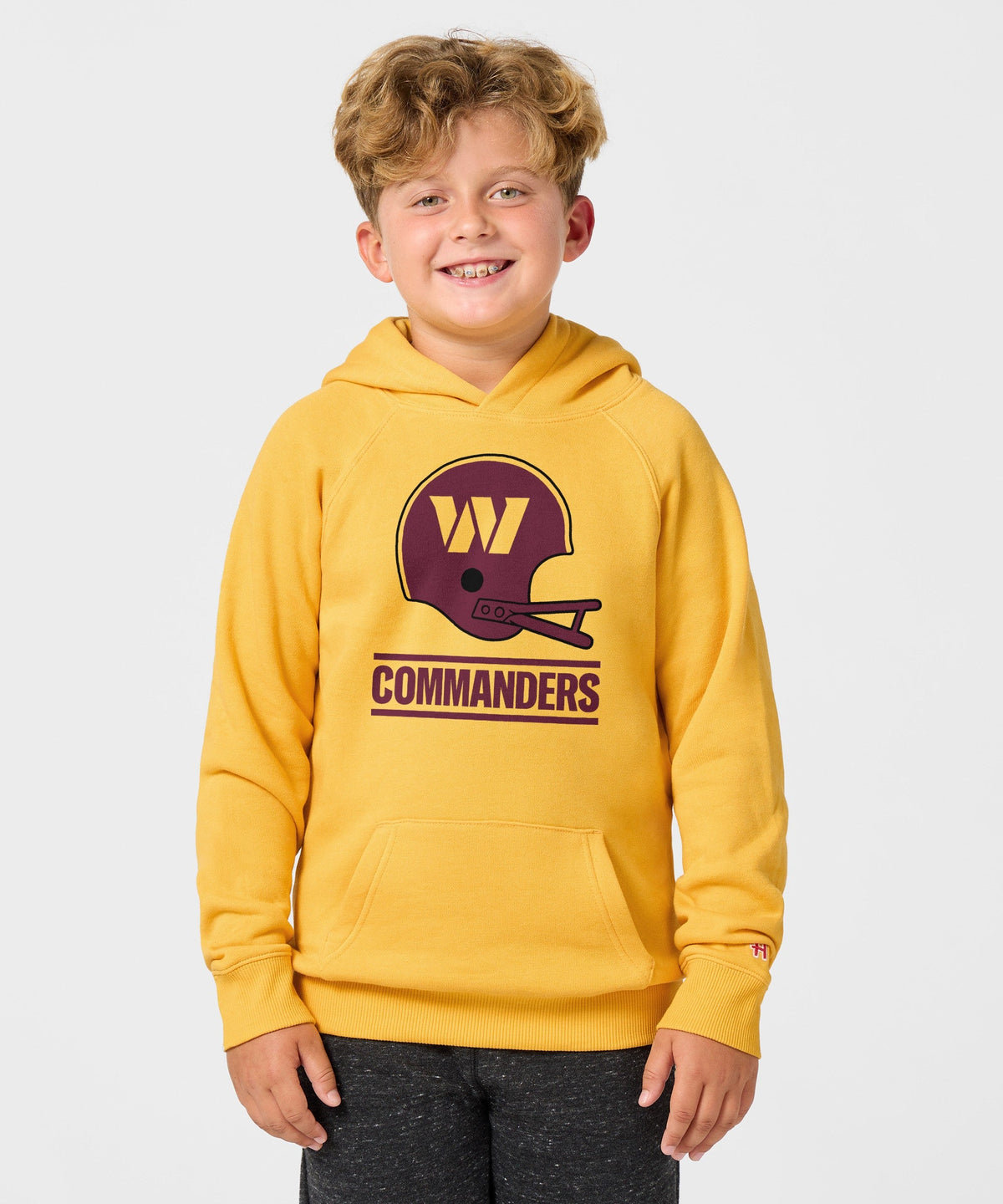 Youth Washington Commanders Big Helmet Hoodie product image 3