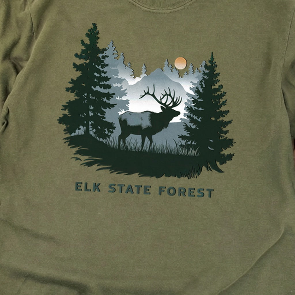 Elk State Forest Cotton Long Sleeve product image 2
