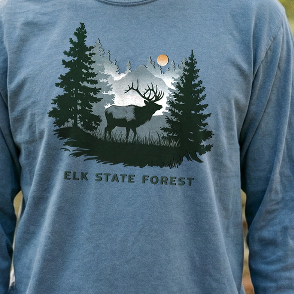 Elk State Forest Cotton Long Sleeve product image 3