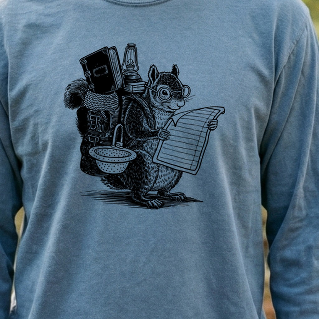 The Packademic Squirrel Cotton Long Sleeve product image 3