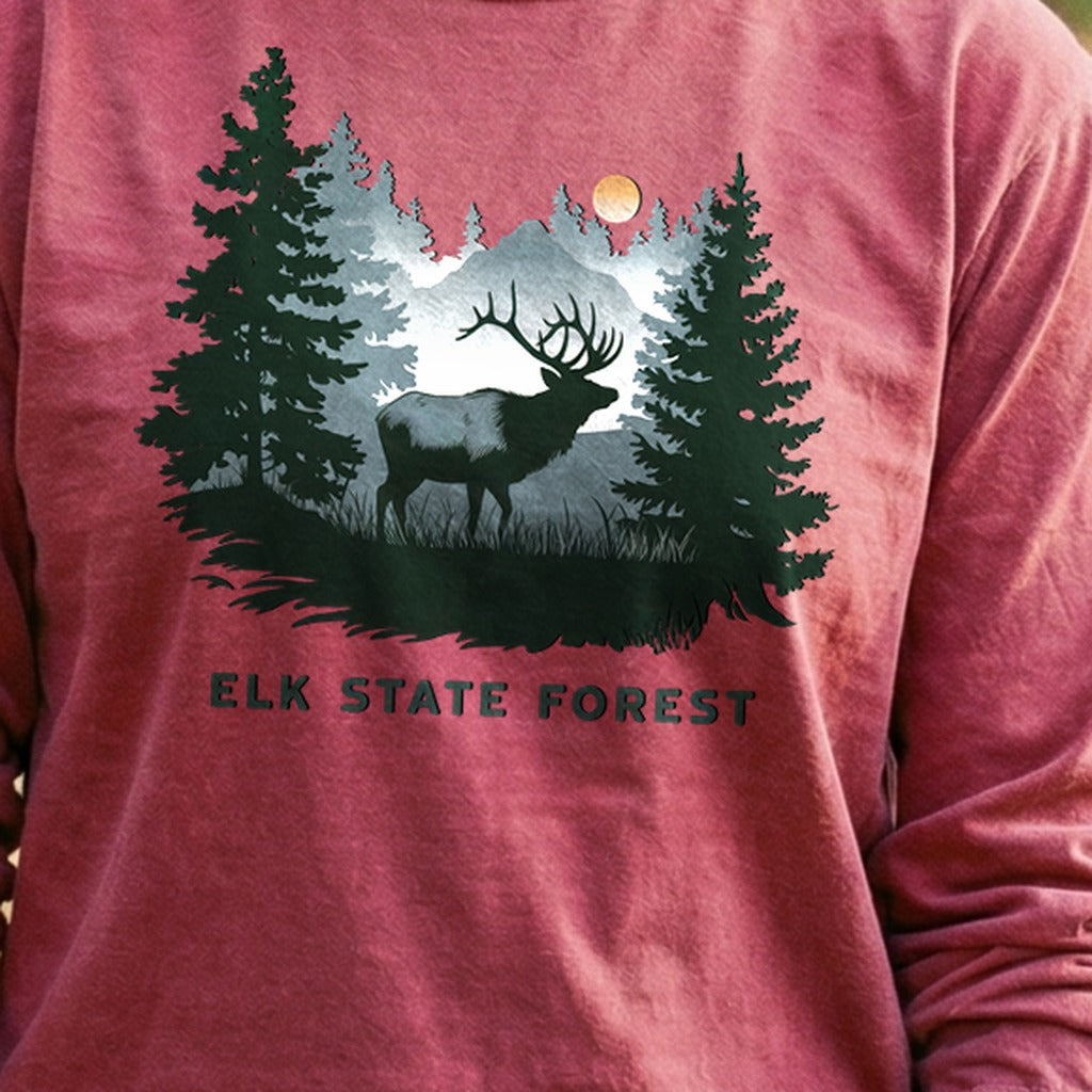 Elk State Forest Cotton Long Sleeve product image 5