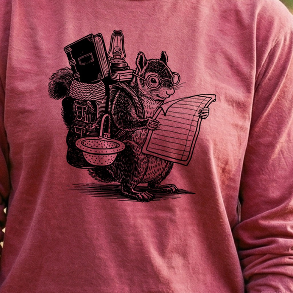 The Packademic Squirrel Cotton Long Sleeve product image 5