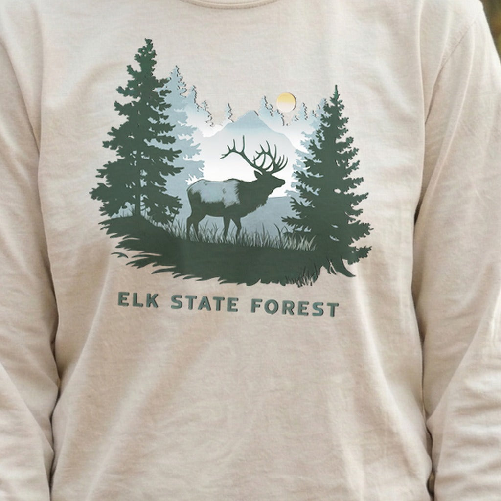 Elk State Forest Cotton Long Sleeve product image 6