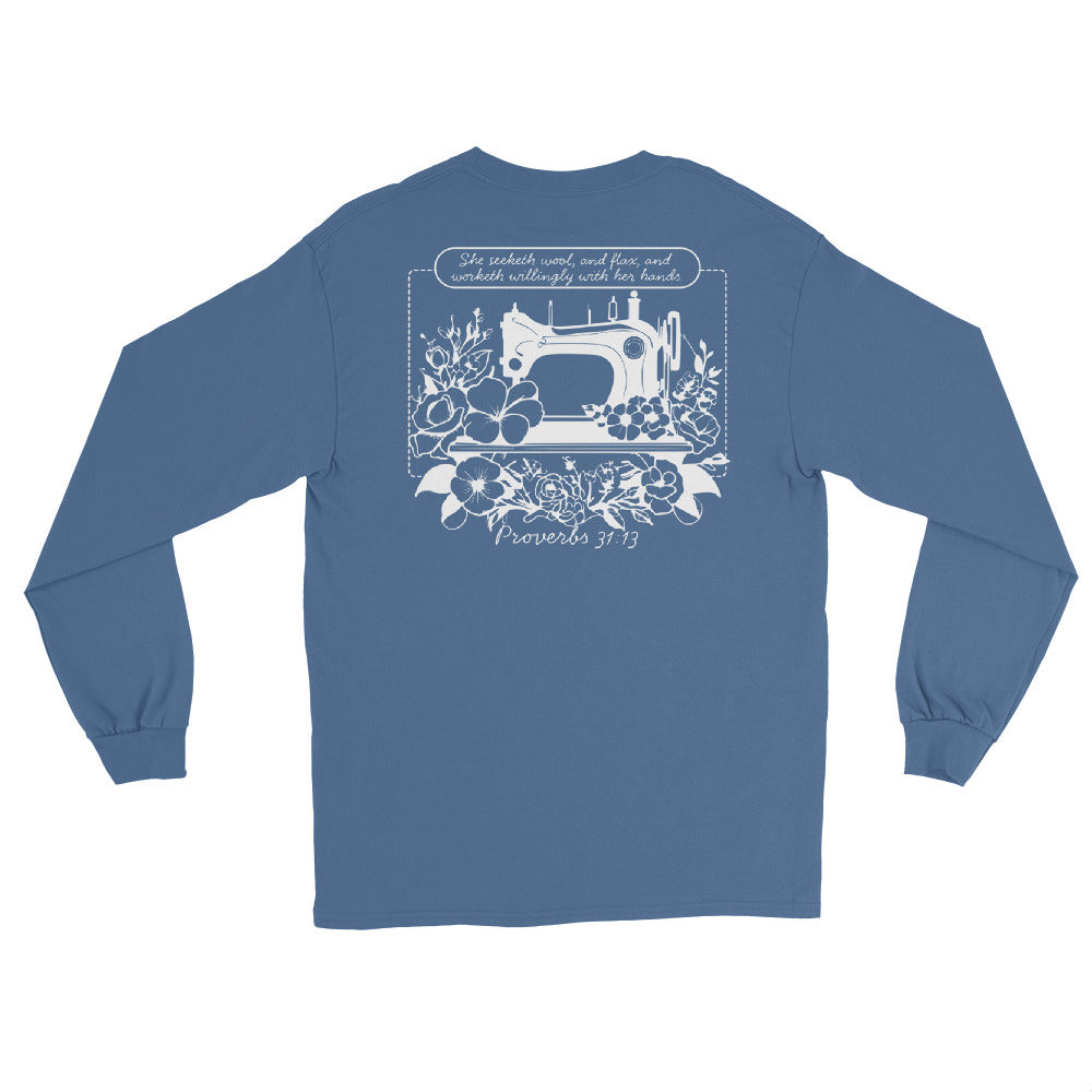 Chloe's Stitches Long Sleeve FRONT/BACK