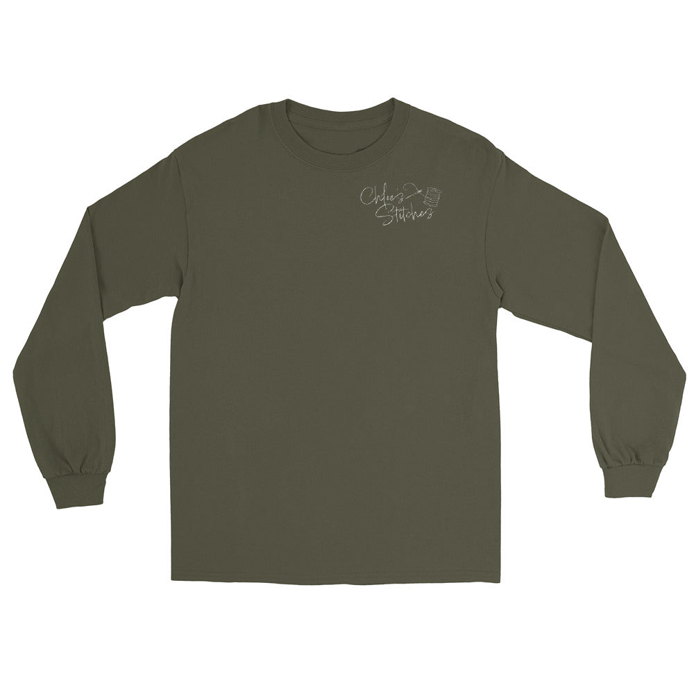 Chloe's Stitches Long Sleeve FRONT/BACK
