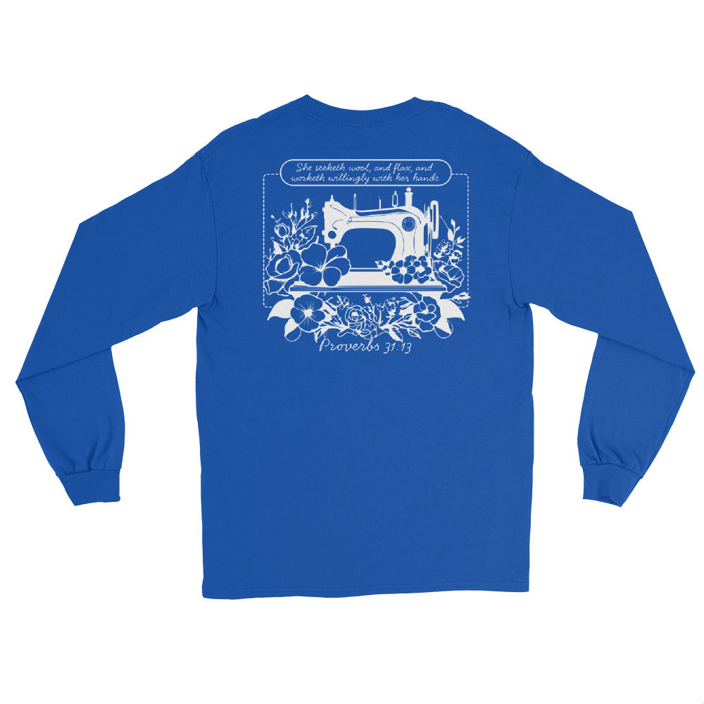 Chloe's Stitches Long Sleeve FRONT/BACK