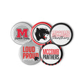 McComb Panthers Set of 2.25" Pin Buttons