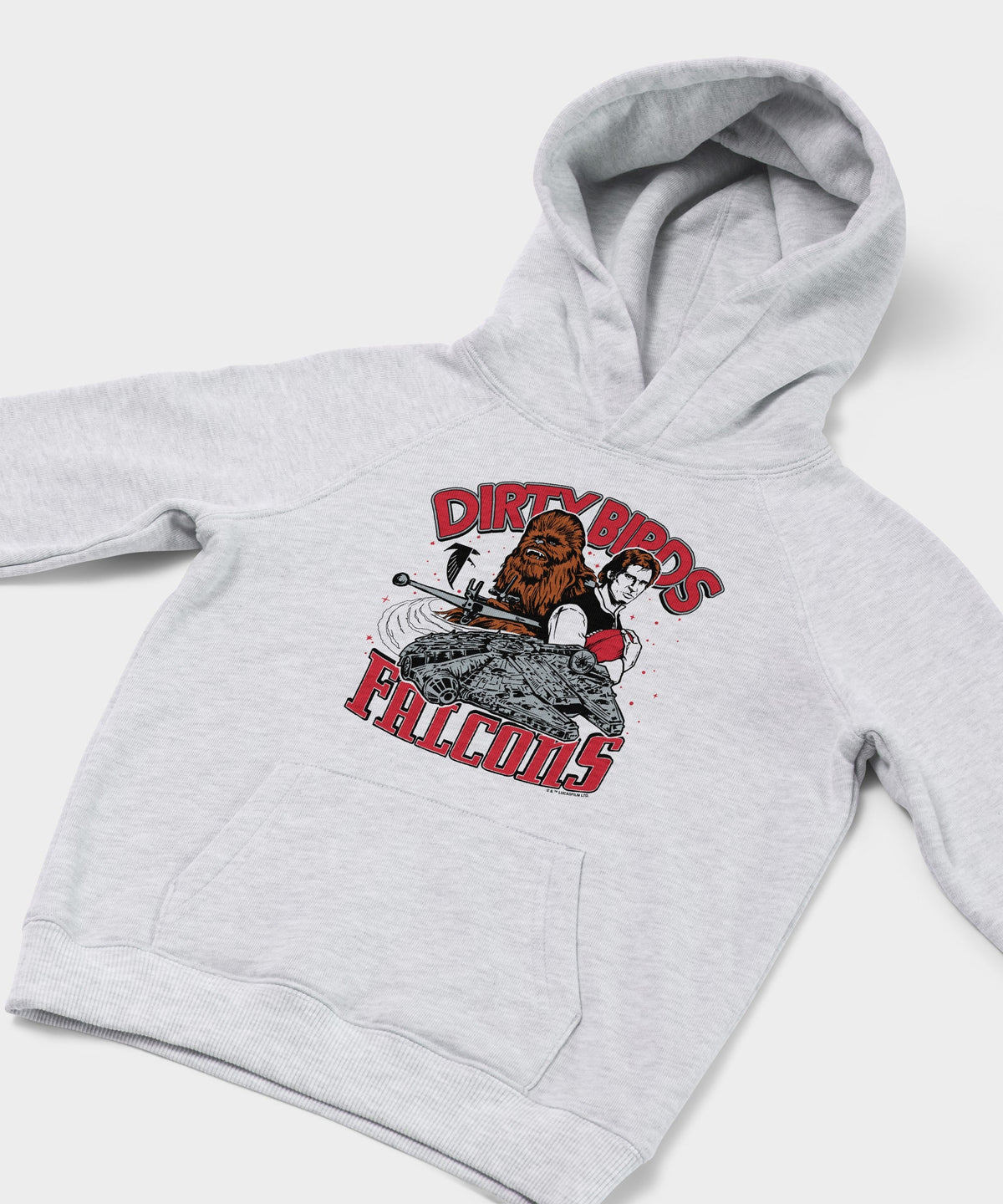 Youth Star Wars x Atlanta Falcons Light Side Hoodie product image 2