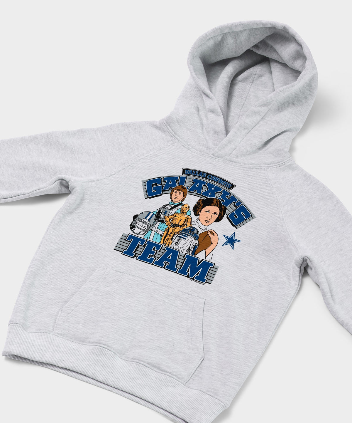 Youth Star Wars x Dallas Cowboys Light Side Hoodie product image 2