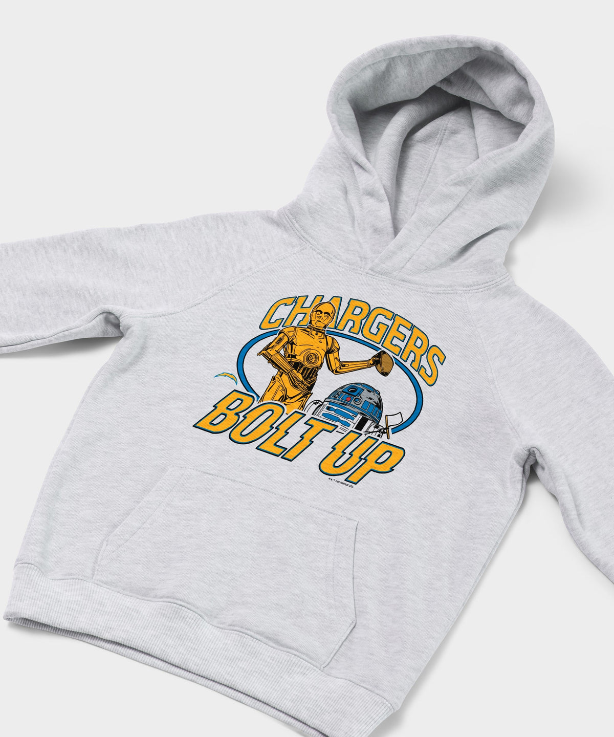 Youth Star Wars x Los Angeles Chargers Light Side Hoodie product image 2