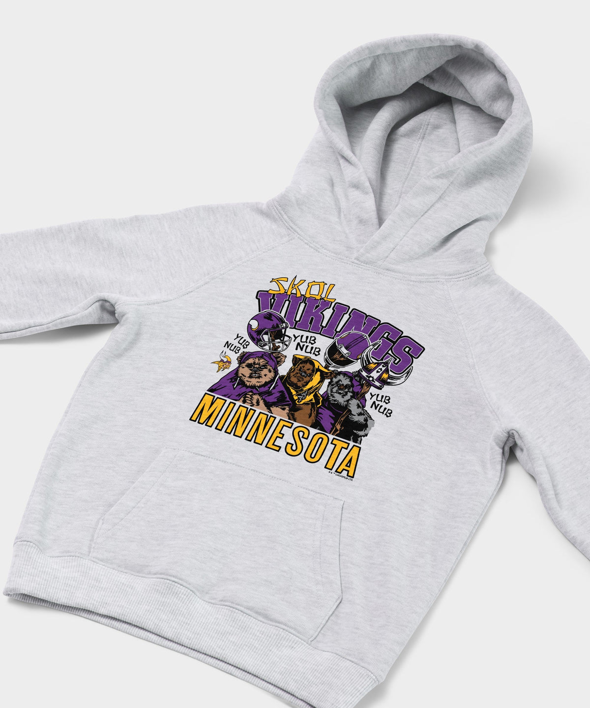 Youth Star Wars x Minnesota Vikings Light Side Hoodie product image 2