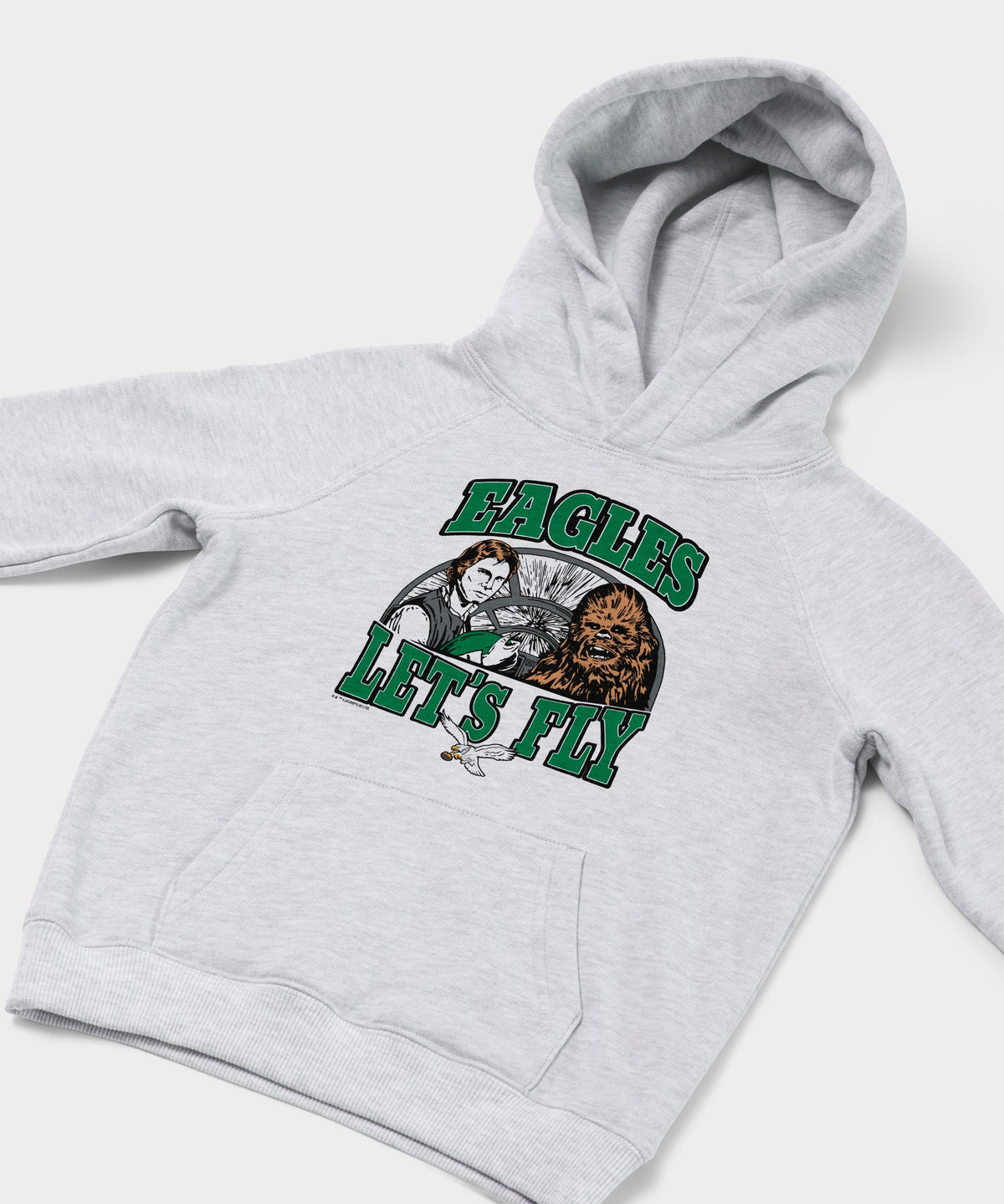 Youth Star Wars x Philadelphia Eagles Light Side Hoodie product image 2
